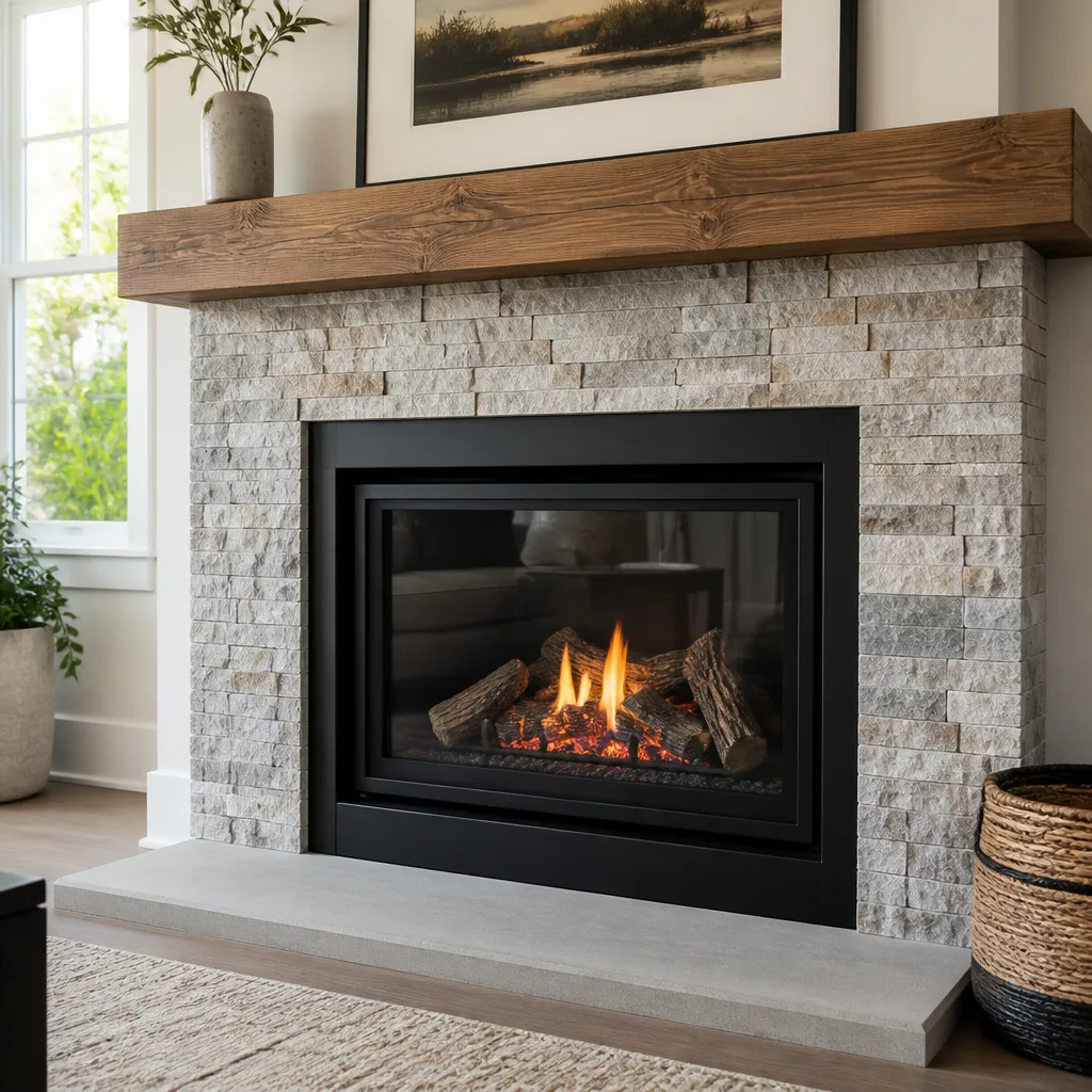 Gas fireplace service